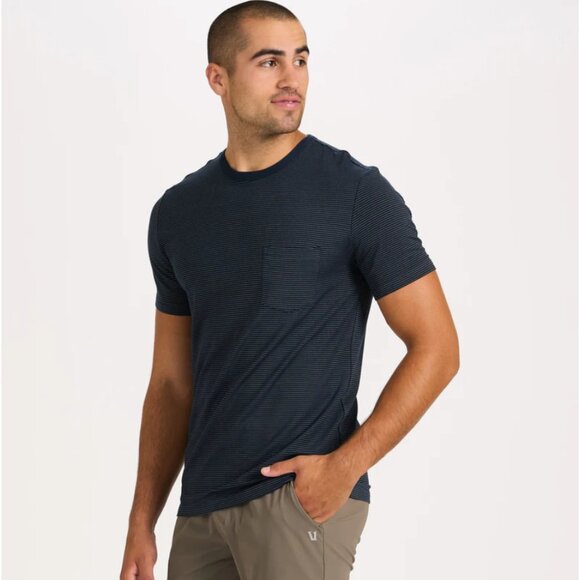Vuori Other - Vuori Mens Linear Tech Tee Ink L